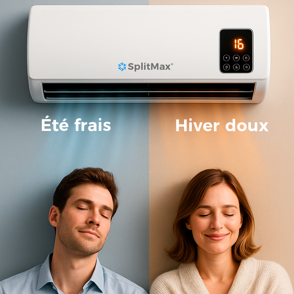 SplitMax™ – Climatiseur Portable Turbo